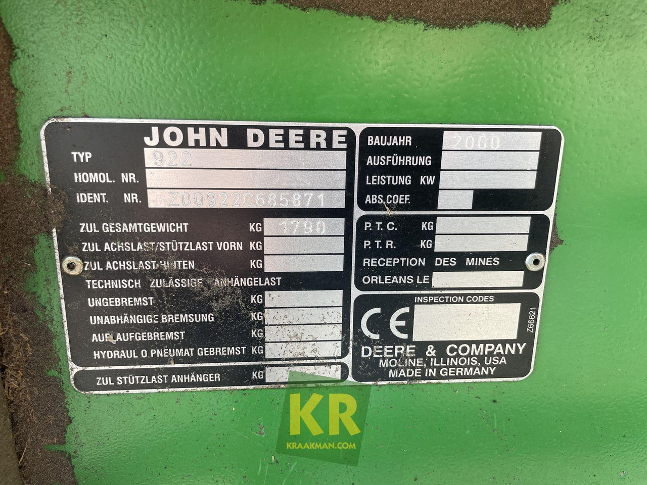 Moissonneuse-batteuse John Deere CTS