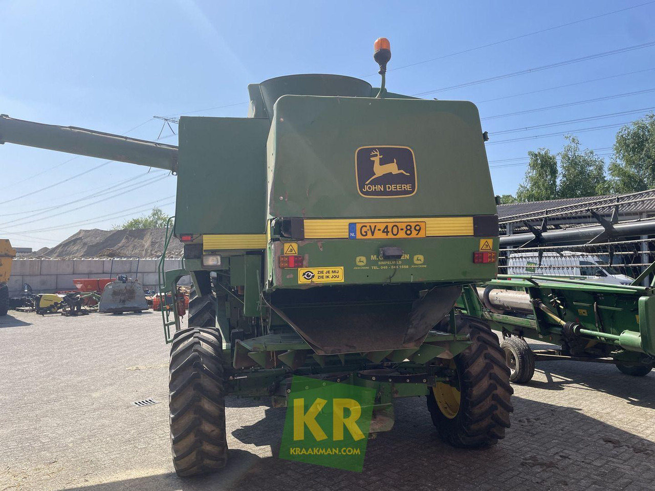 Moissonneuse-batteuse John Deere CTS