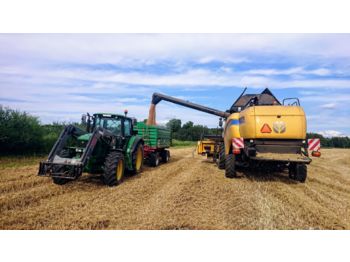 Moissonneuse-batteuse NEW HOLLAND CX 6080 Heder Vario
