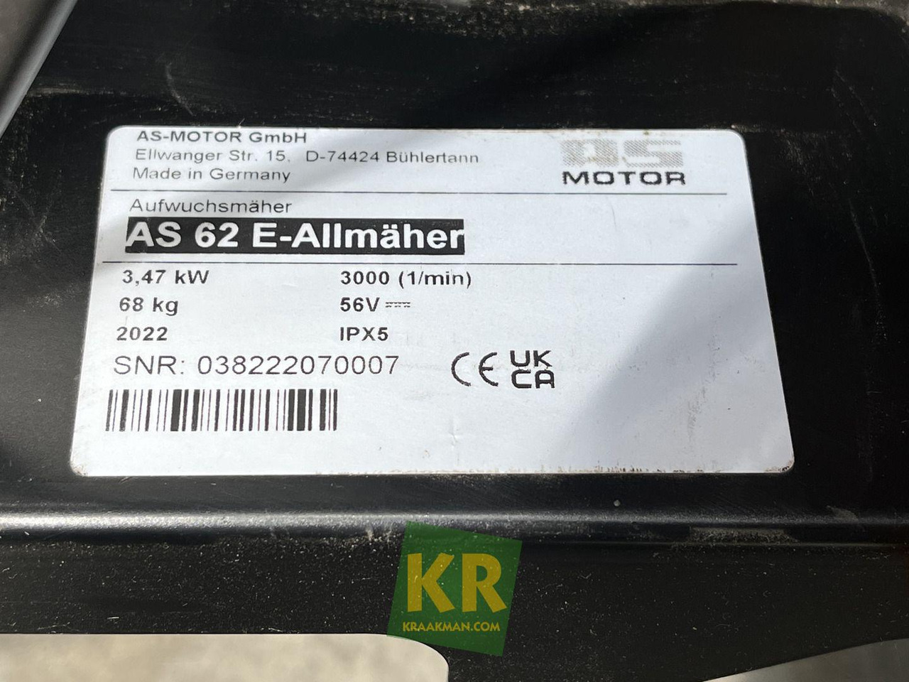 Motofaucheuse AS Motor AS