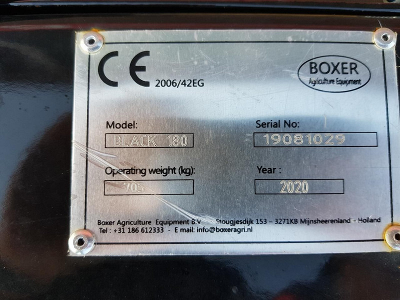 Motofaucheuse Boxer agri Black verstekklepelmaaier
