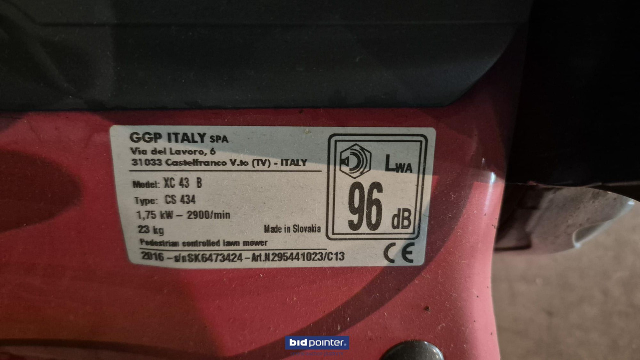 Motofaucheuse Castelgarden XC 43 B