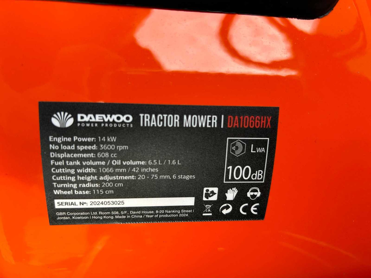 Motofaucheuse Daewoo DA1066HX