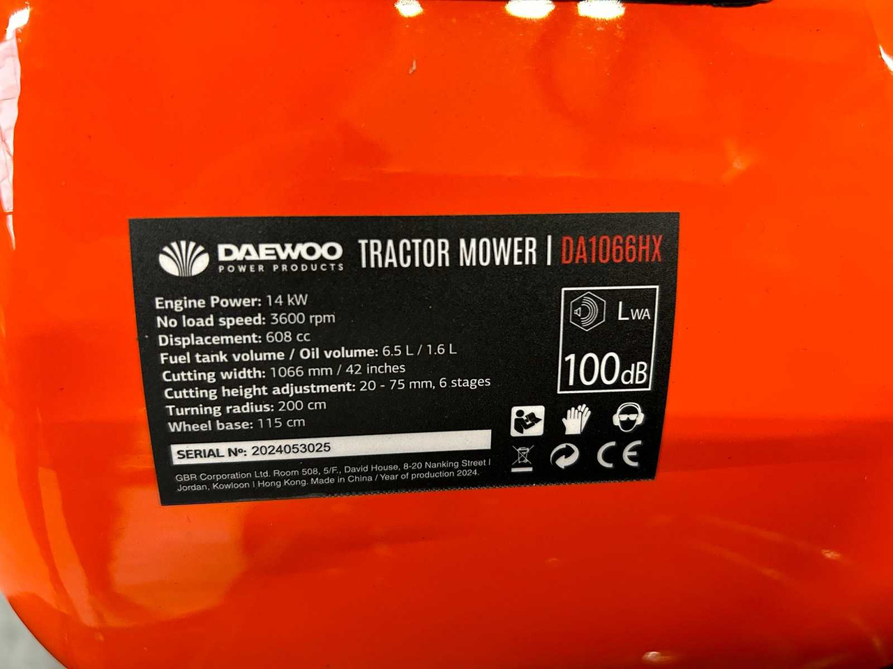 Motofaucheuse Daewoo DA1066HX