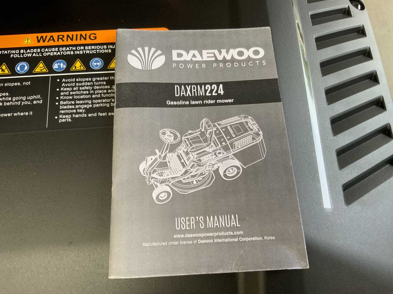 Motofaucheuse Daewoo DAXRM224