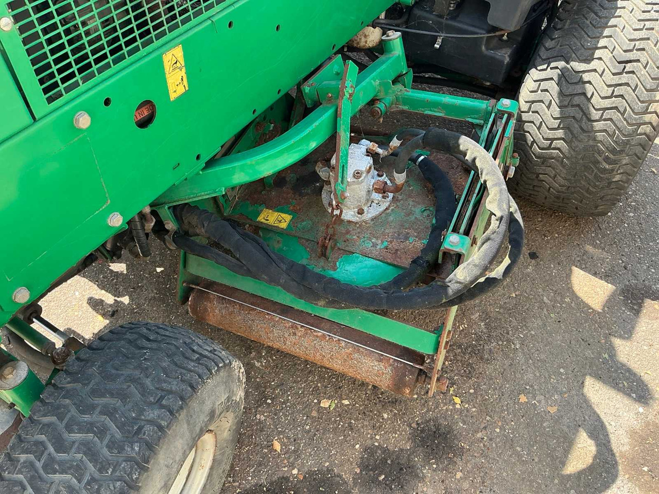 Motofaucheuse Ransomes England AR25P