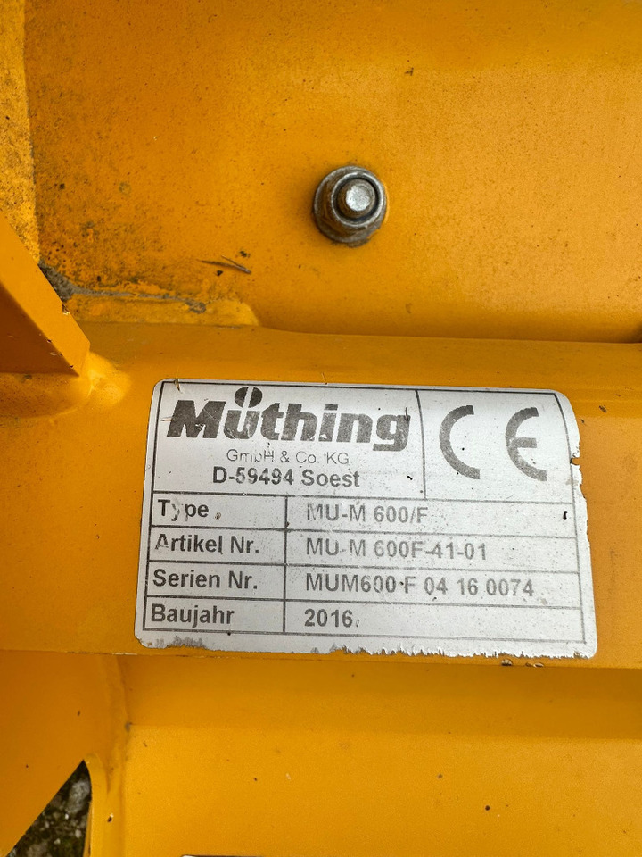 Müthing MU-M 600/F en leasing Müthing MU-M 600/F: photos 3