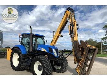 Tracteur agricole New Holland T6090 & Herder mower: photos 1