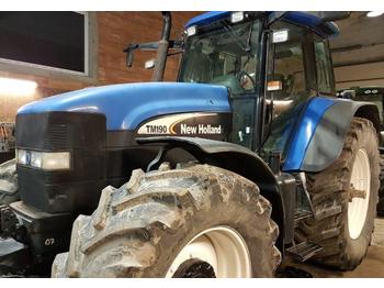 Tracteur agricole New Holland TM 190 with dual wheels: photos 1