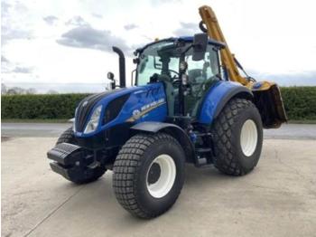 Tracteur agricole New Holland t5.120 with bomford kestrel evo s: photos 1