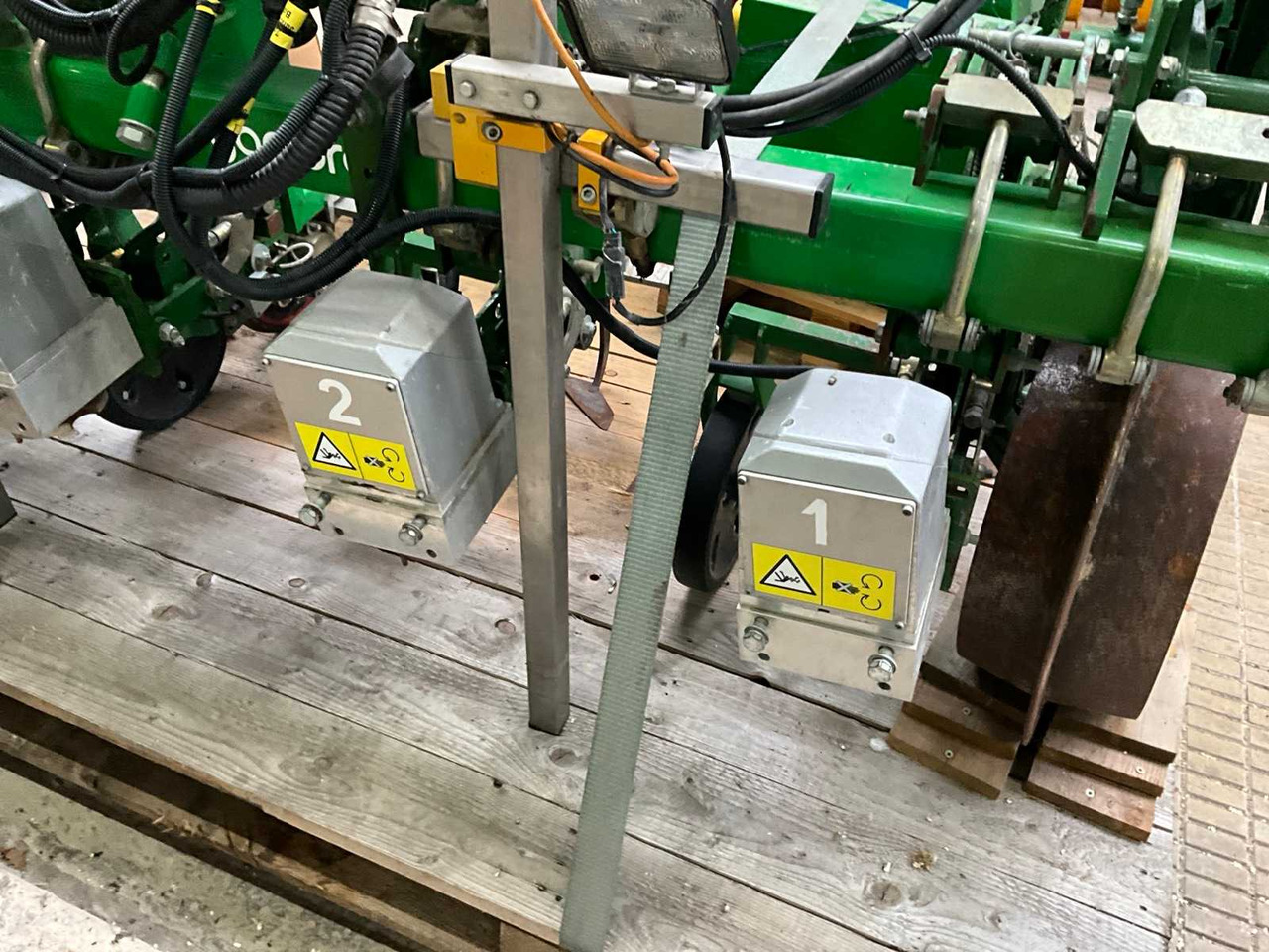 Outils du sol Garford Inrow 6 rijer