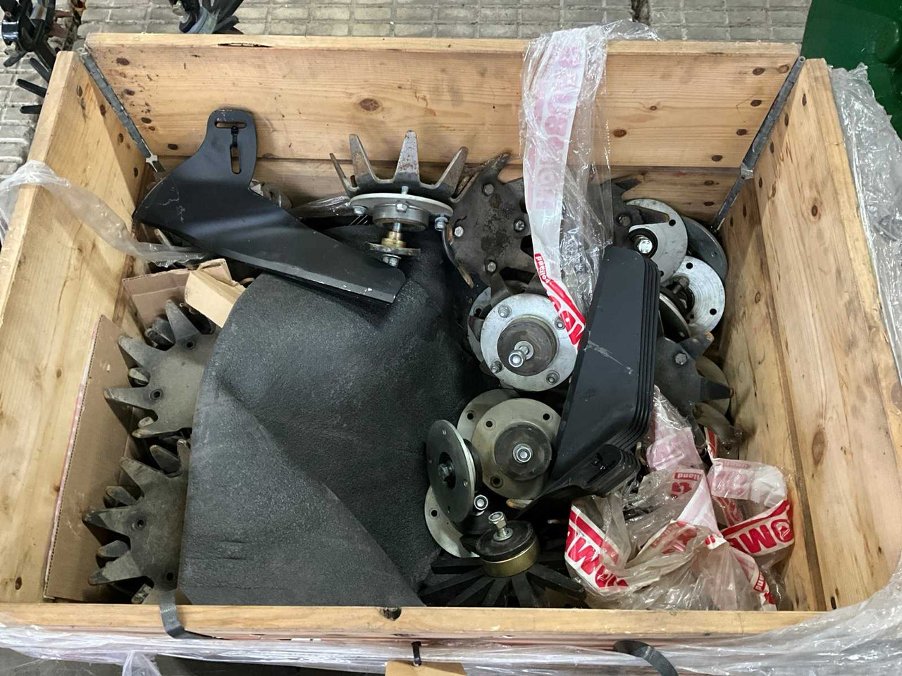 Outils du sol Garford InterRow Triple Sideshift