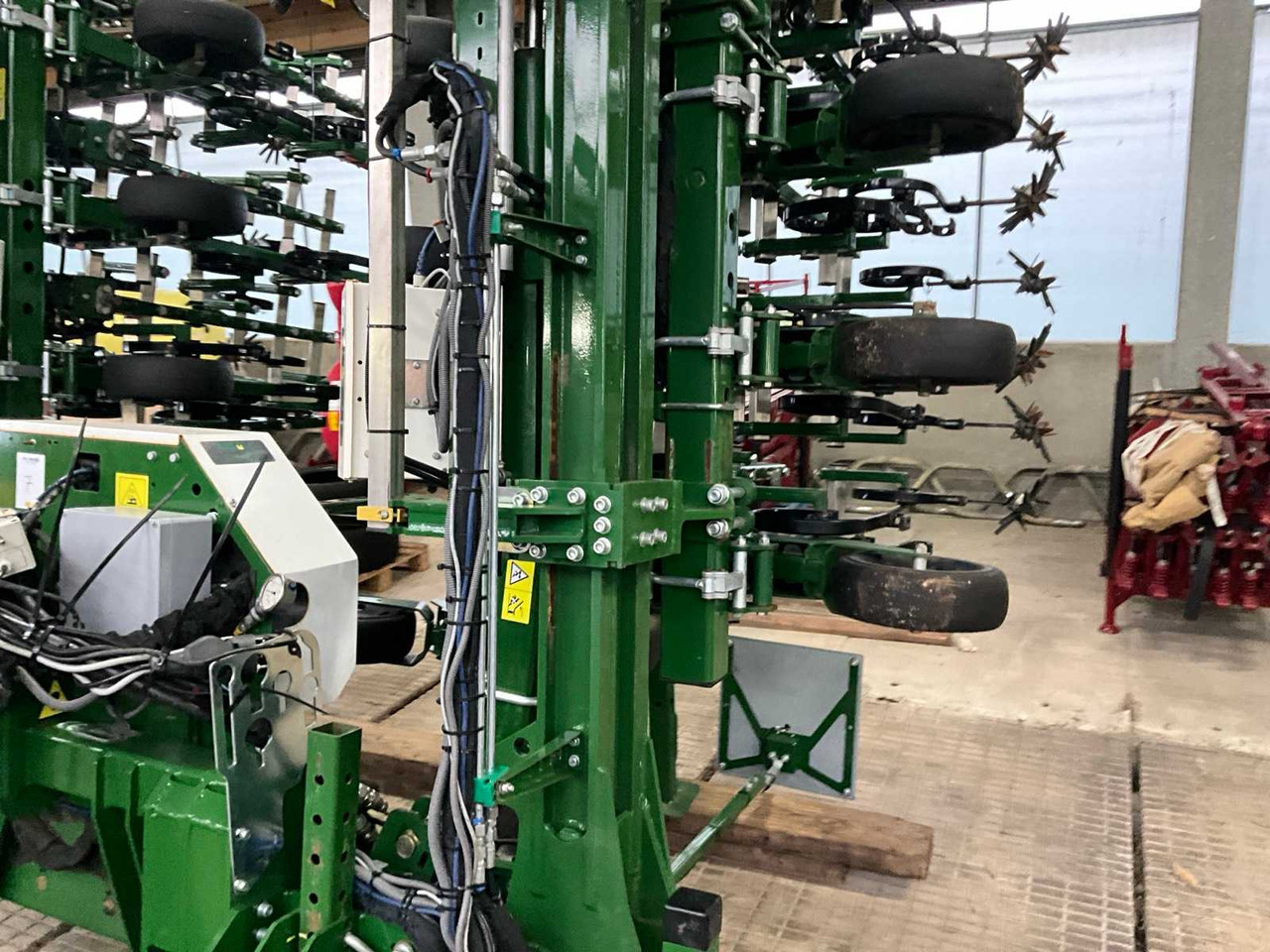 Outils du sol Garford InterRow Triple Sideshift