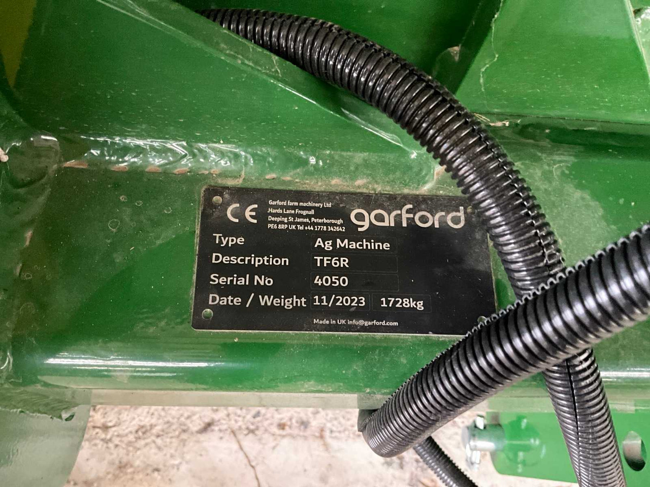 Outils du sol Garford Interrow 12 rijer