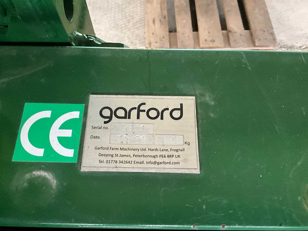 Outils du sol Garford Robocrop HD50