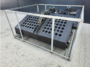 Outils du sol Rhino-cross Landscape rake