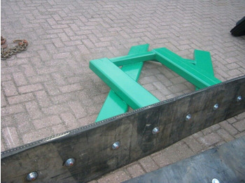 Outils du sol Rubberschuif voor kraan en shovel