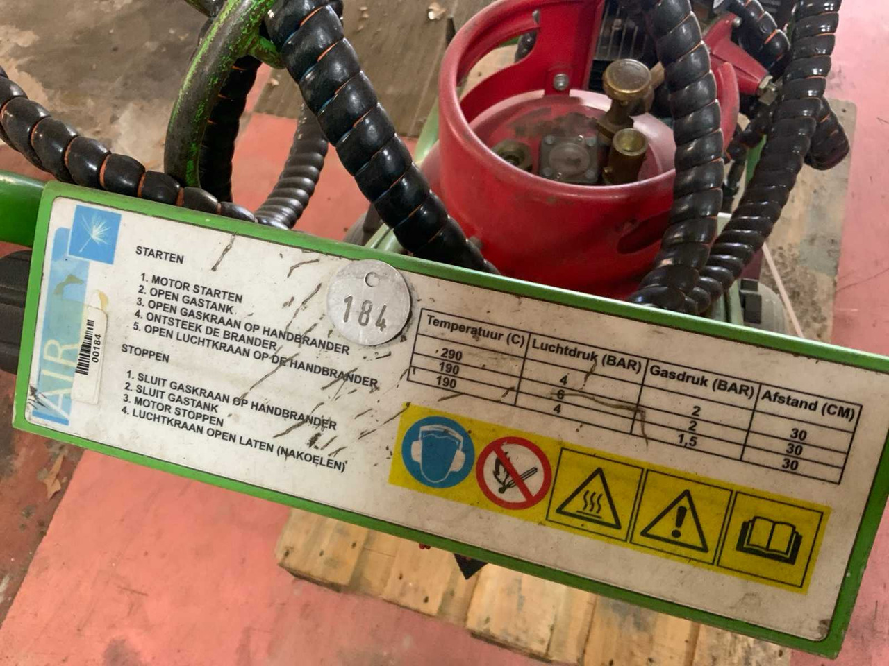 Outils du sol Weed control Trolley pack
