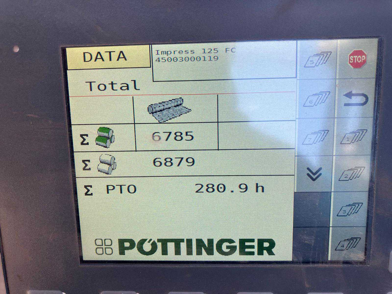 Presse à balles rondes Pöttinger Impress 125FC Pro