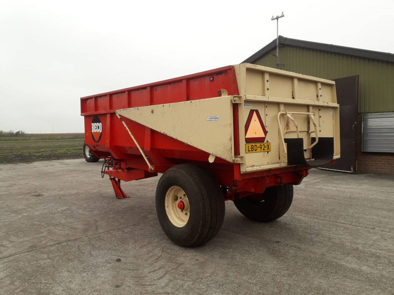 Remorque agricole Beco S800 landbouwkipper, Kiepwagen