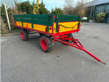 Remorque agricole  Miedema landbouwwagen vierwielige wagen schamelwagen