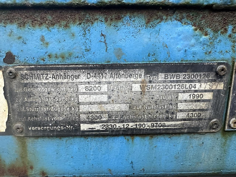 Remorque agricole Onbekend Materiaal/balenwagen