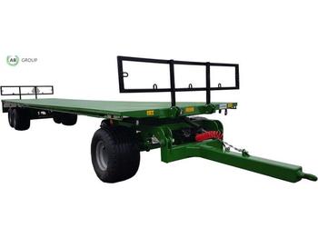 Remorque plateau agricole Dinapolis Dinapolis Anhänger für Ballen BDINA RPP-9000/ 20t/ Прицеп для перевозки рулонов и тюков RPP-9000