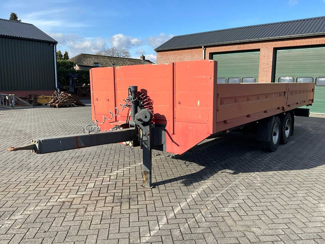 Remorque plateau agricole Obermaier TFP 105