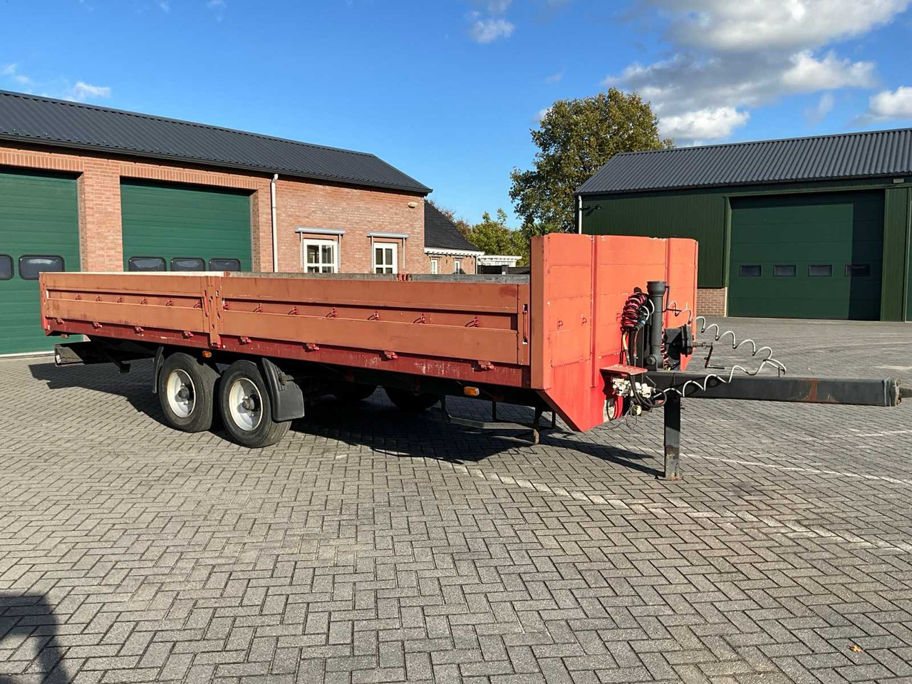 Remorque plateau agricole Obermaier TFP 105