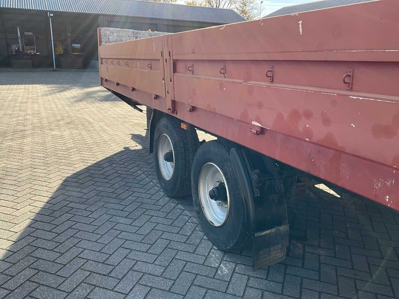 Remorque plateau agricole Obermaier TFP 105