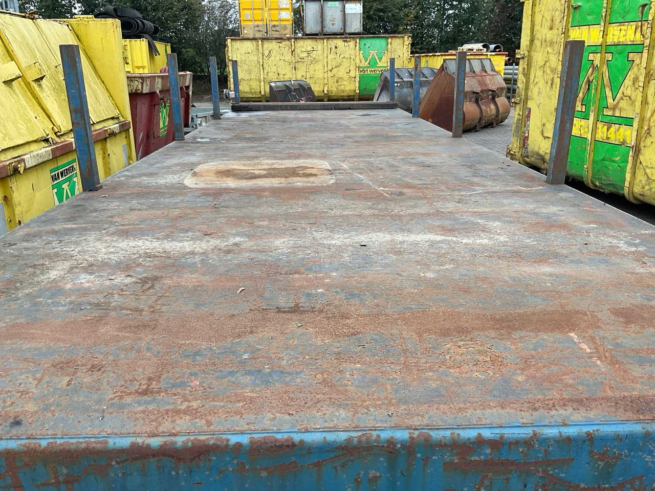 Remorque plateau agricole Van Werven 2-A LBW