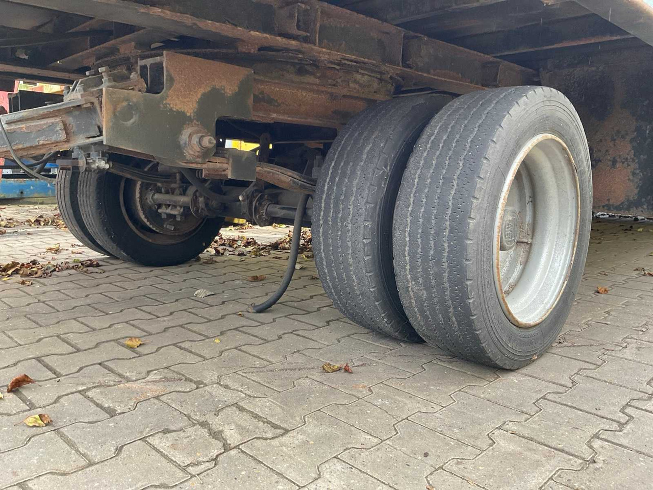 Remorque plateau agricole Van Werven 2-A LBW