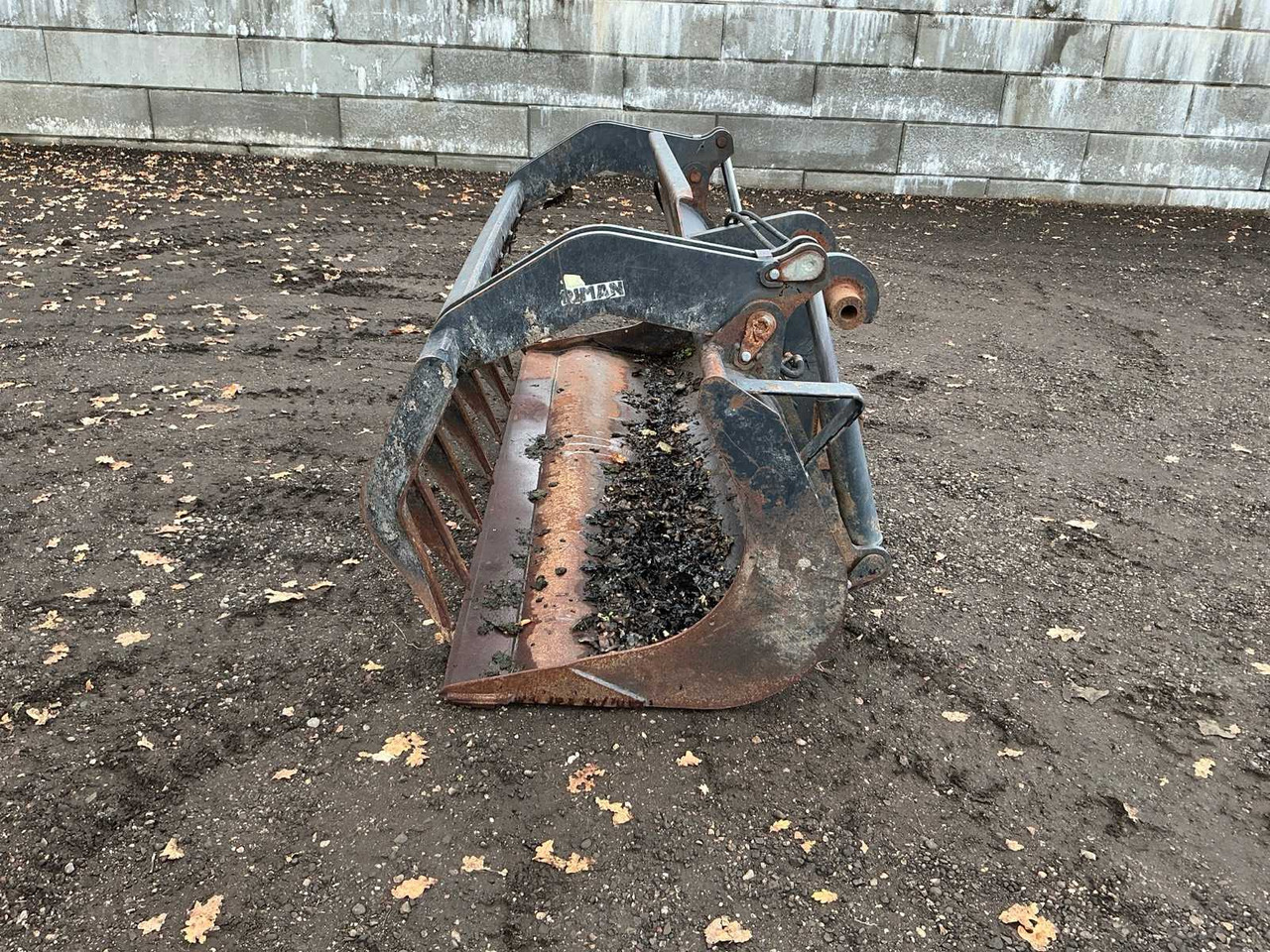 Machine agricole Riman 1065 2400mm passend manitou