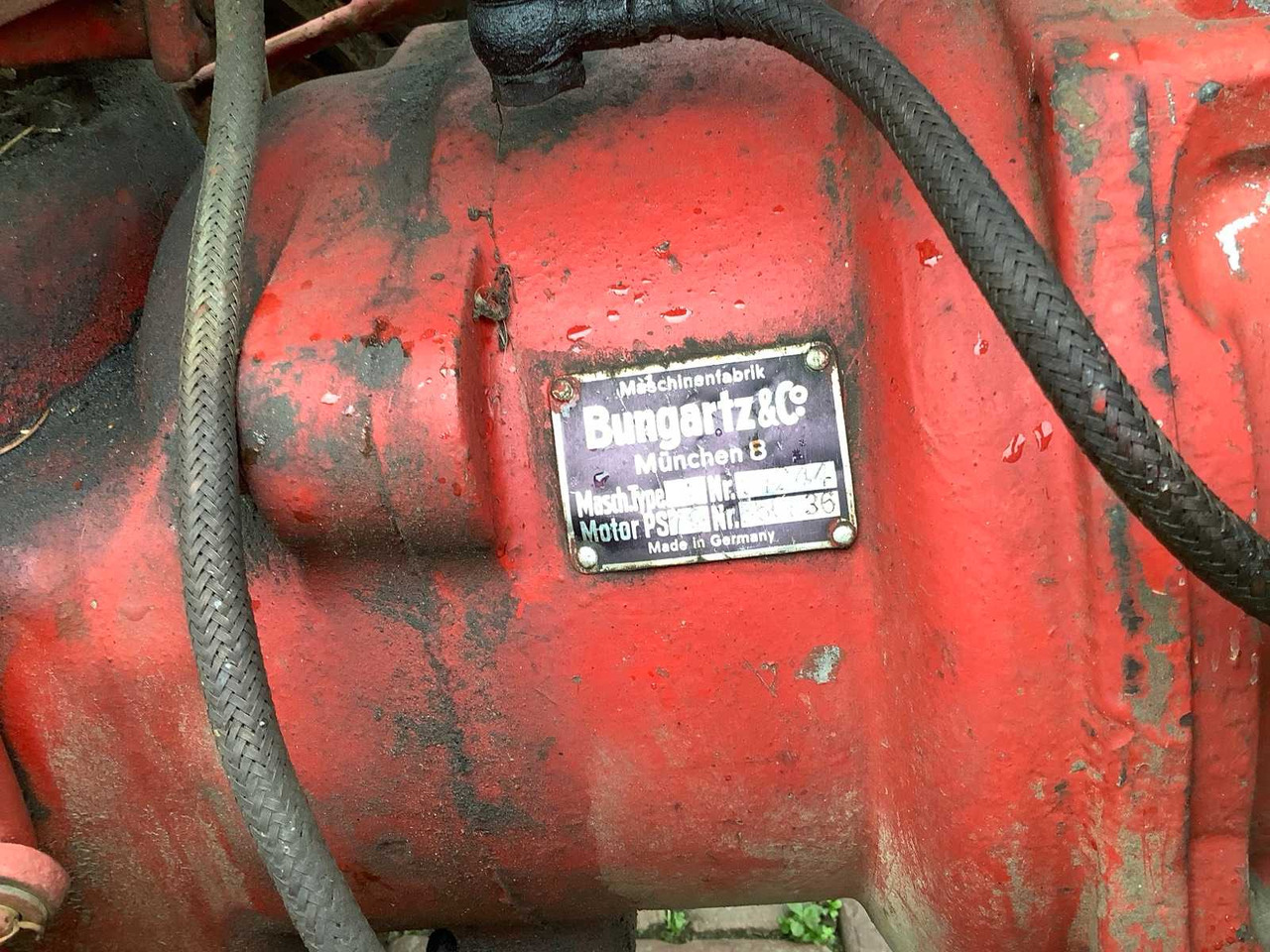 Rotavator Agria bungartz l5