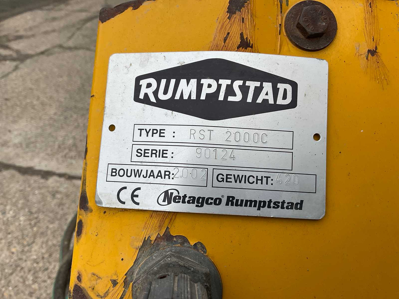 Rouleau agricole Rumpstad RST 2000C