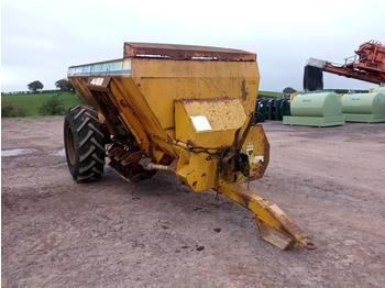 Remorque agricole Shelbourne Single Axle Muck Muck Spreader: photos 1
