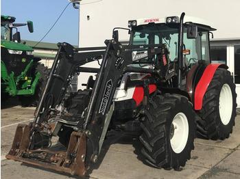 Tracteur agricole Steyr 375 Kompakt mit Hydrac Frontlader: photos 1