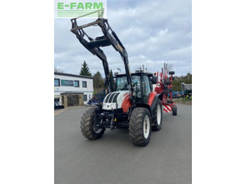 Tracteur agricole Steyr 4115 profi mit frontlader und fronthydraulik: photos 5