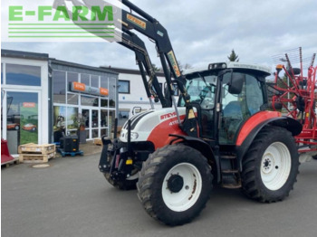 Tracteur agricole Steyr 4115 profi mit frontlader und fronthydraulik: photos 2