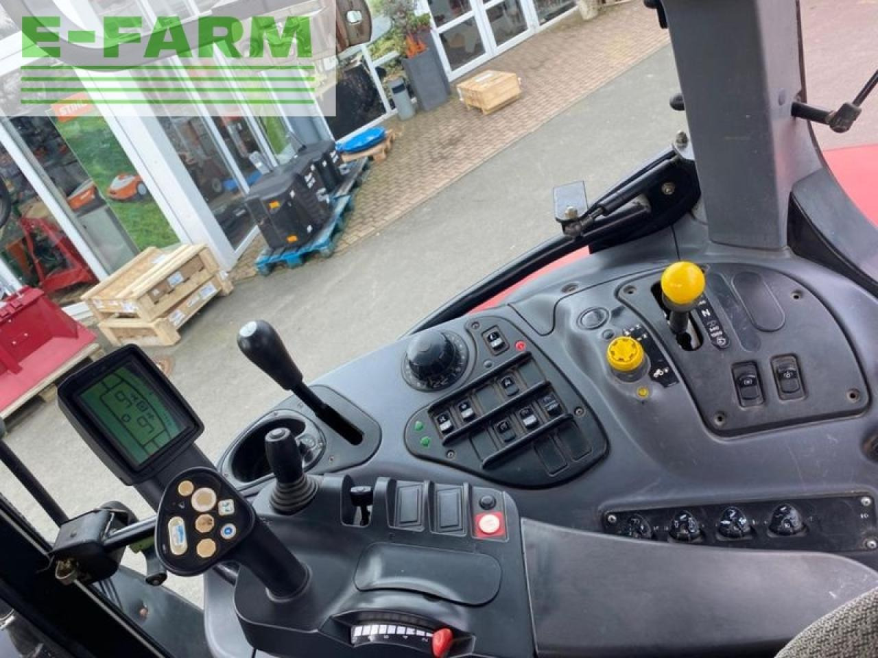 Tracteur agricole Steyr 4115 profi mit frontlader und fronthydraulik: photos 14