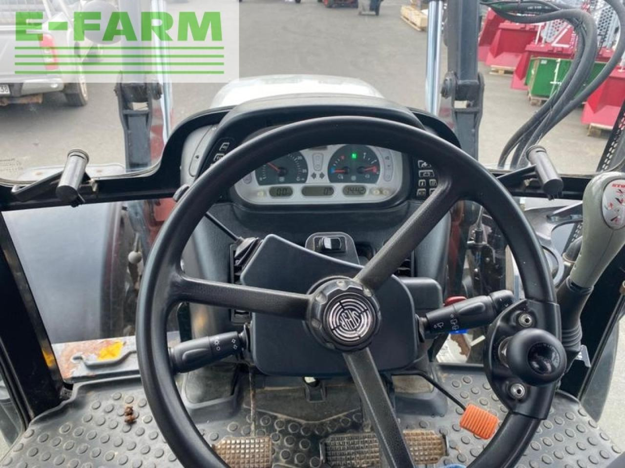 Tracteur agricole Steyr 4115 profi mit frontlader und fronthydraulik: photos 11