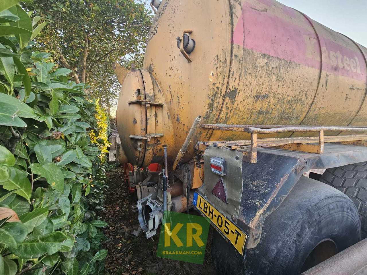 Tonne à lisier 14000 mesttank Veenhuis