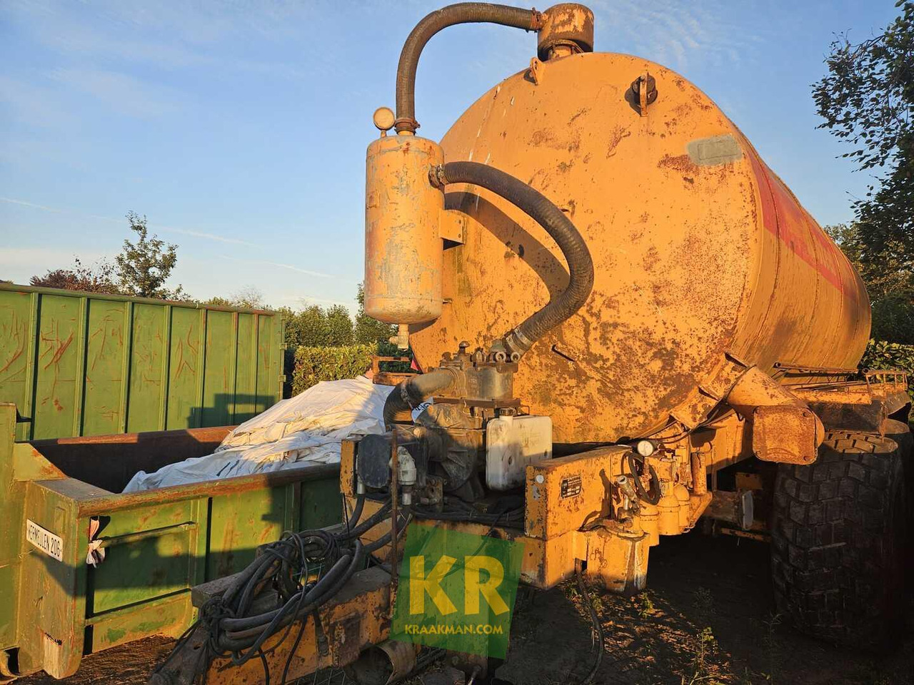 Tonne à lisier 14000 mesttank Veenhuis