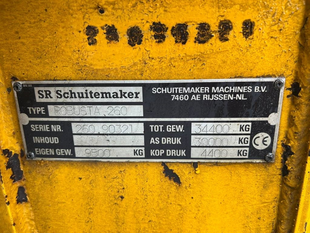 Tonne à lisier Schuitemaker Robust 260