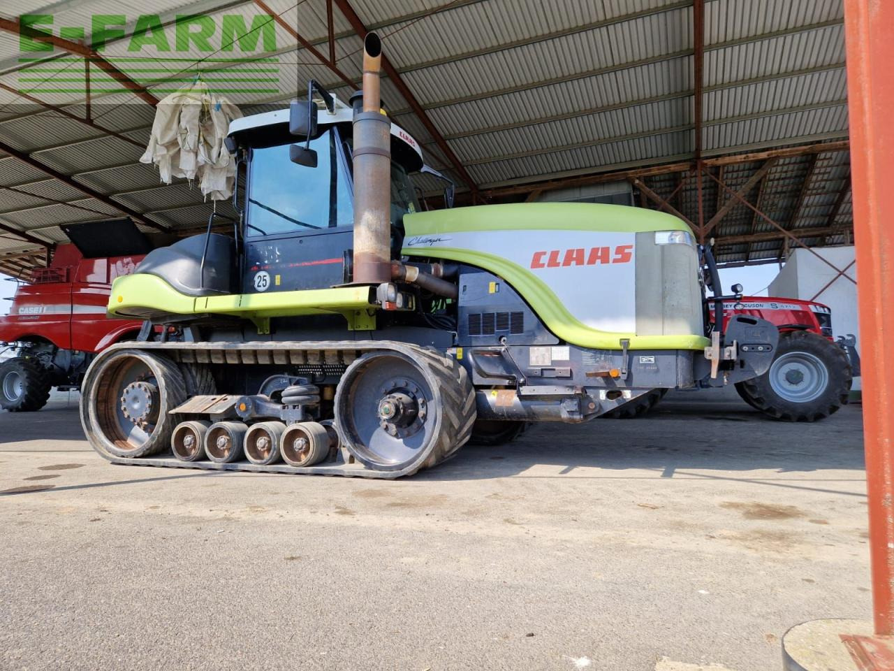 Tracteur à chenilles CLAAS Cat Challenger 75E