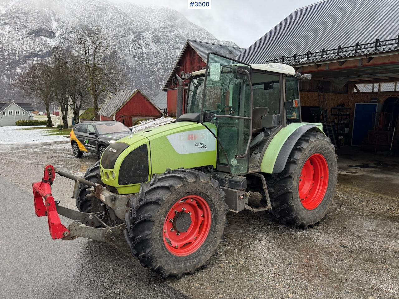 Tracteur agricole 2008 Claas Celtis 446 mit Fronthydraulik