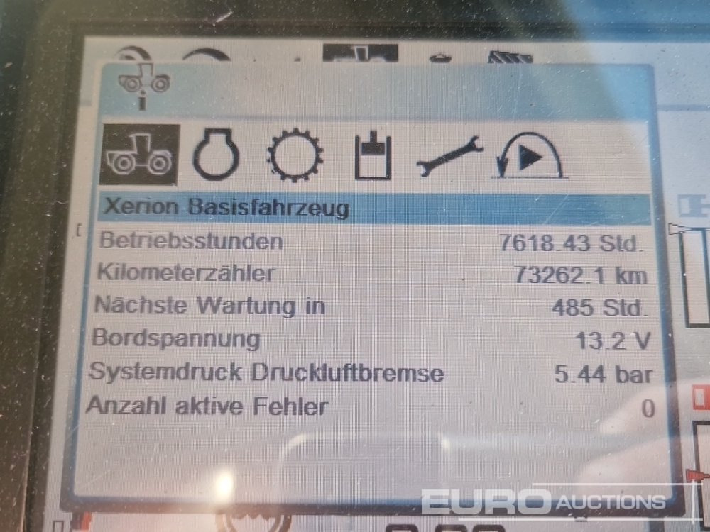 Tracteur agricole 2008 Claas Xerion 3800