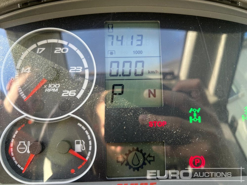 Tracteur agricole 2009 Claas Axion 810