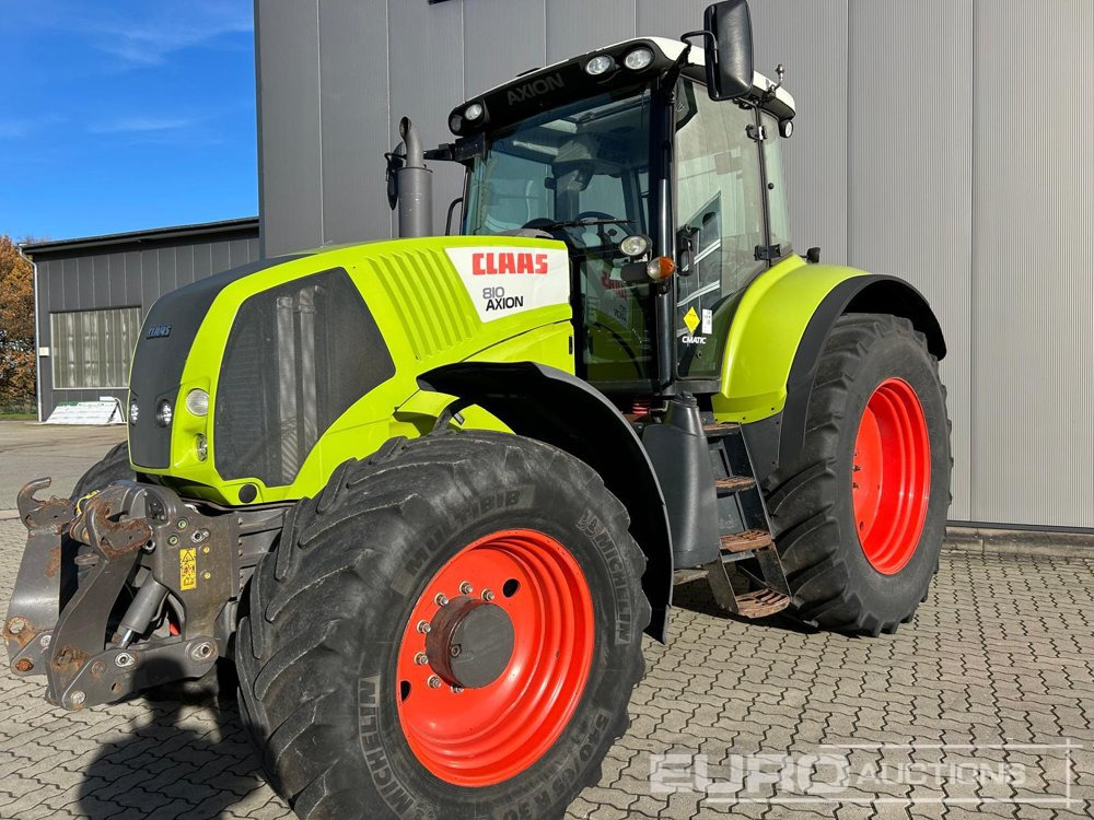 Tracteur agricole 2009 Claas Axion 810