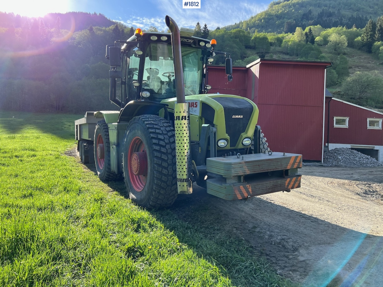 Tracteur agricole 2009 Claas Xerion 3800